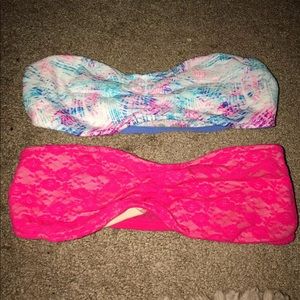 Victoria’s Secret Pink bandeau bundle